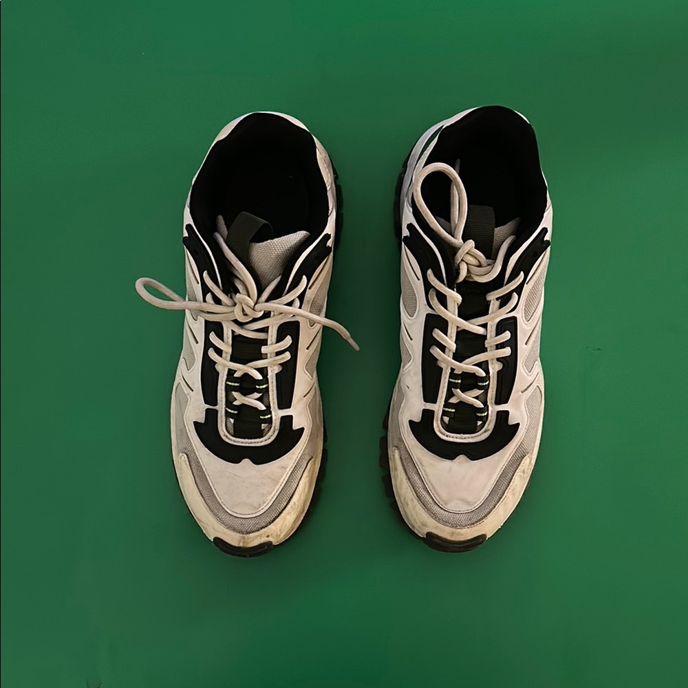 Stylish Black and White Sneakers